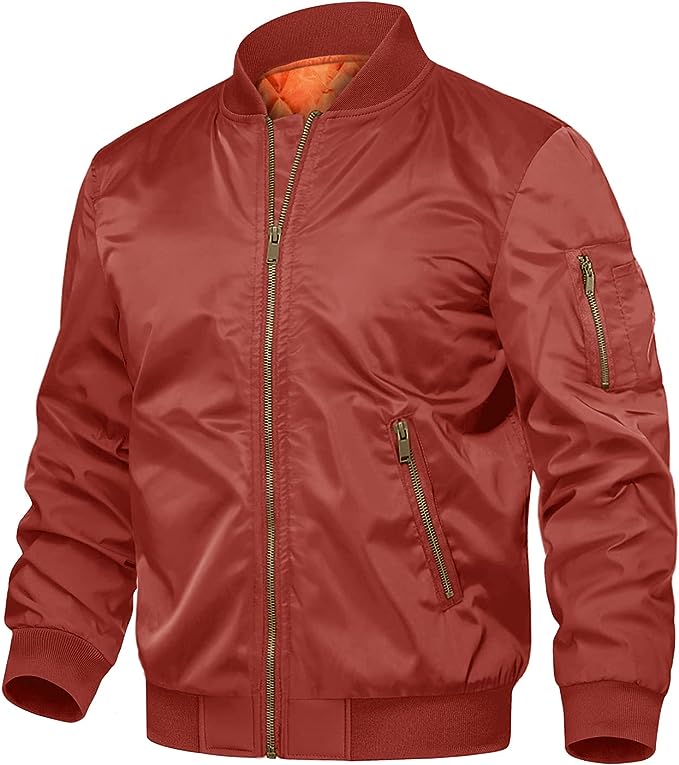 TACVASEN Windproof Bomber Jacket