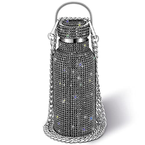 Rhinestone Stainless Steel Water Bottle