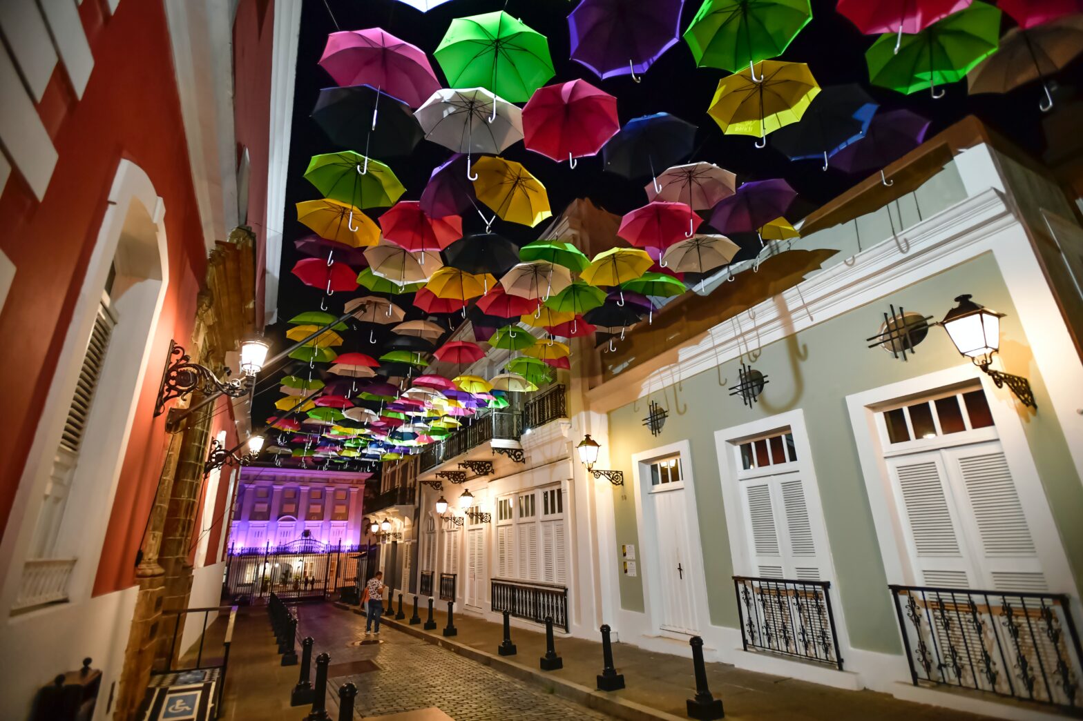 is puerto rico safe? Pictured: street in Puerto Rico