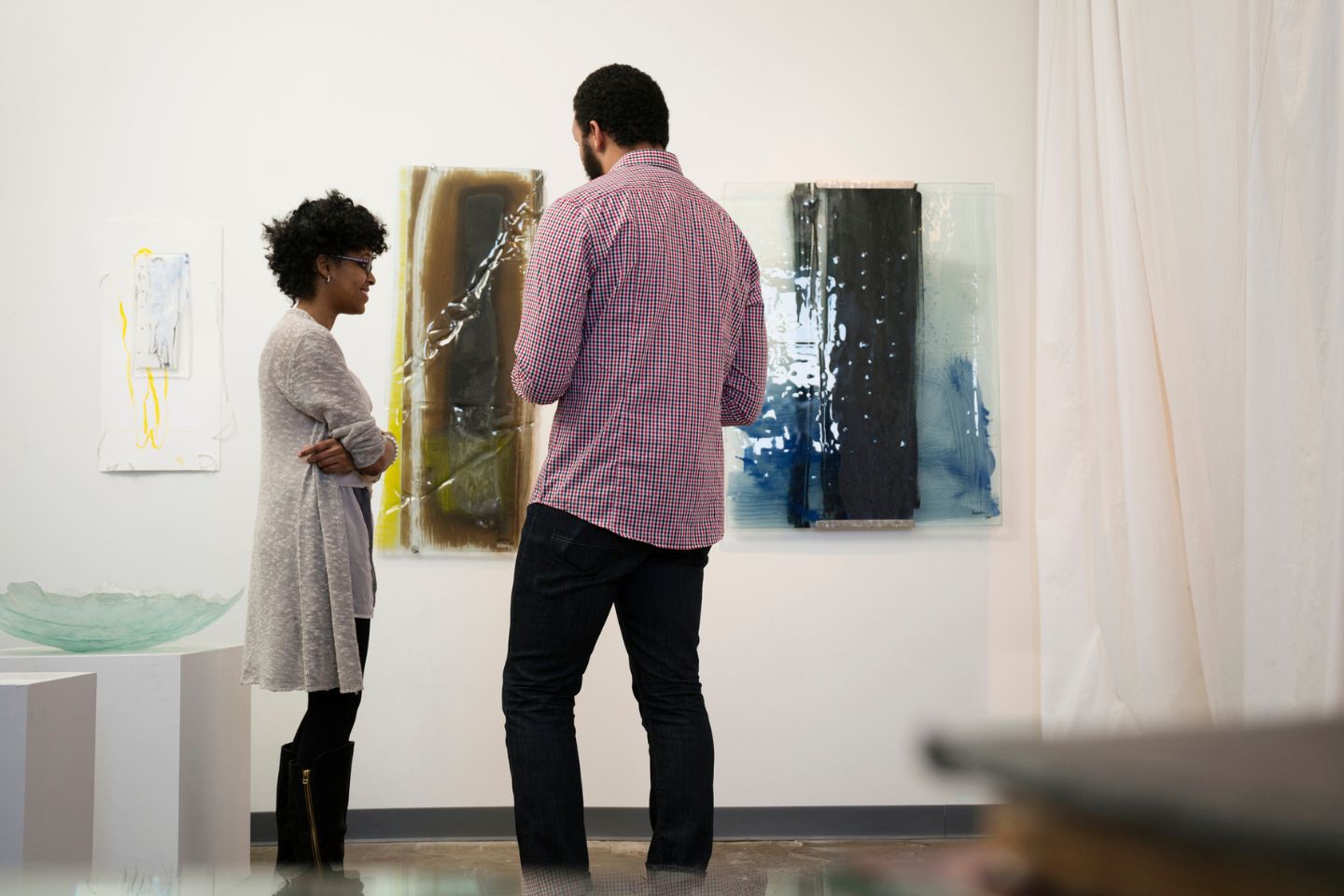 Couple At Museum