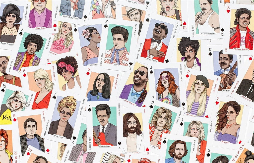 Music Genius Playing Cards