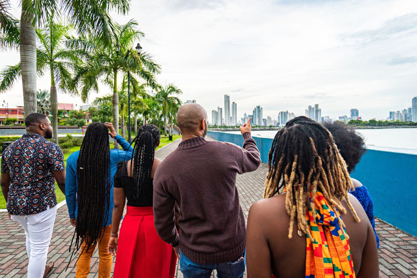 people taking tour in Panama