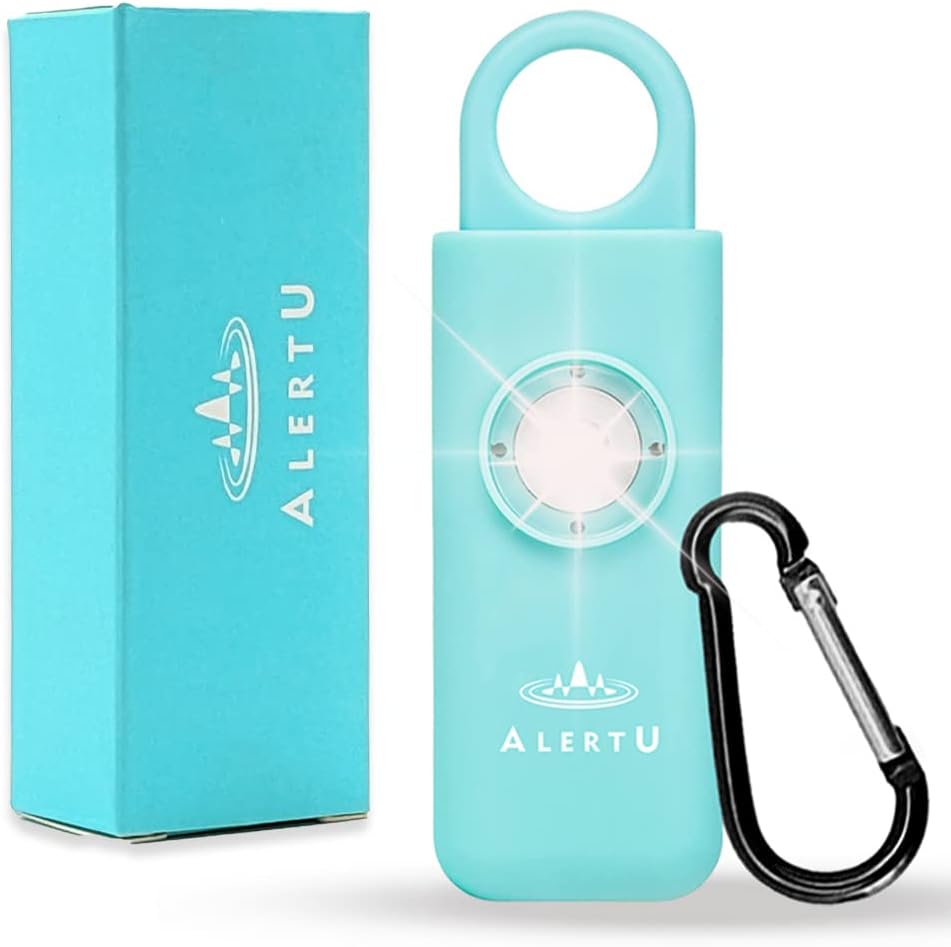 ALERTU Personal Safety Birdie Alarm with Wrist Lanyard