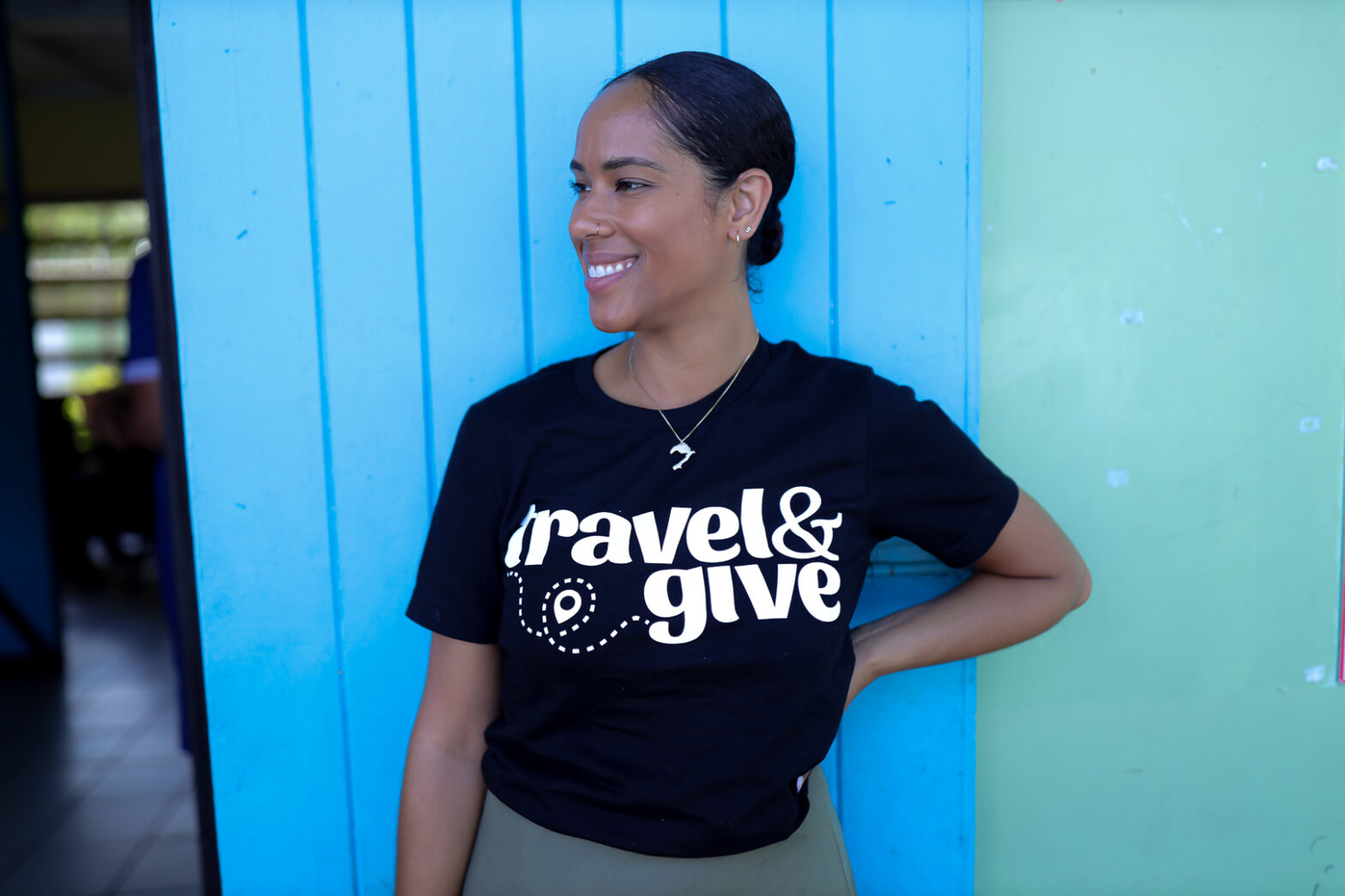 Martine Harris, founder of Travel & Give