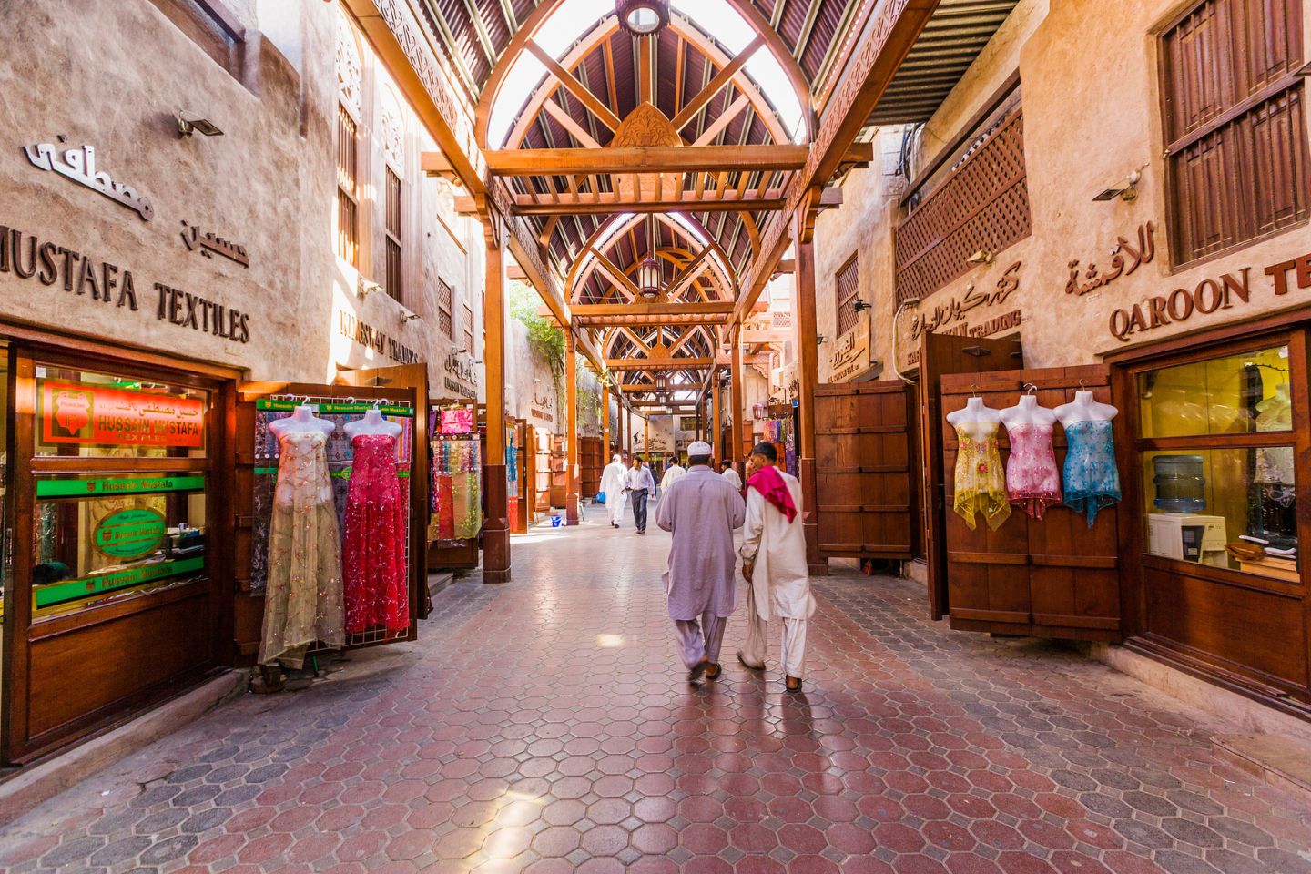 textile souks in Dubai