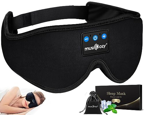 MUSICOZY Sleep Bluetooth Headphones and Sleep Mask