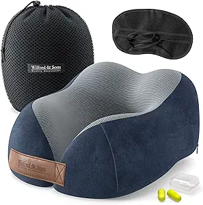 Travel pillow for airplanes.