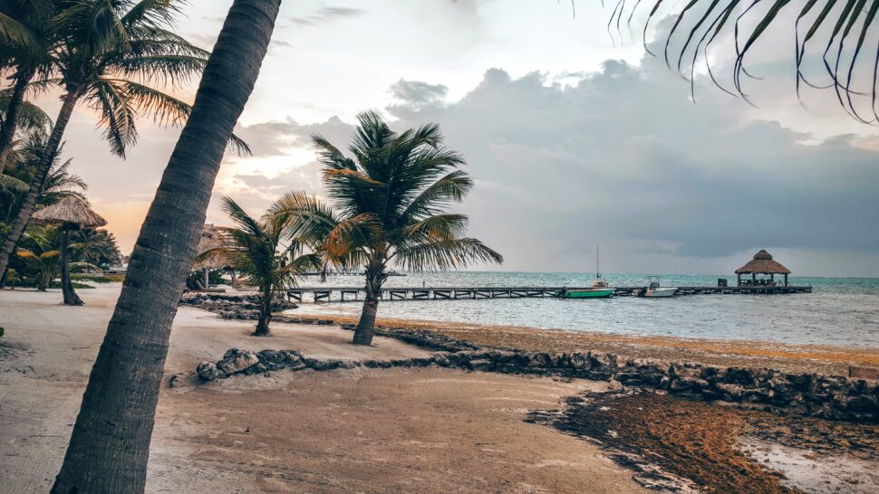 beach in Belize