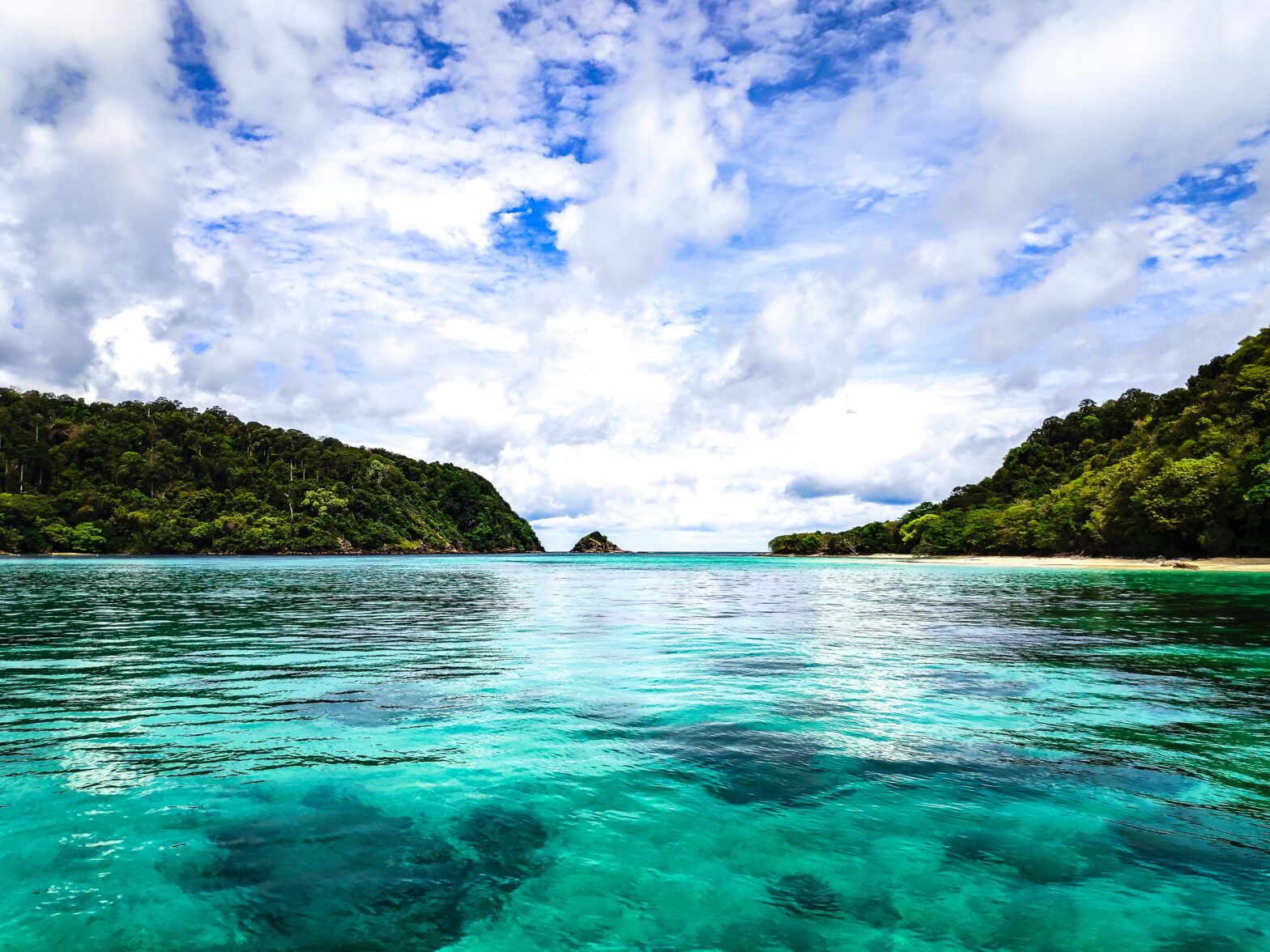 turquoise ocean in Thailand