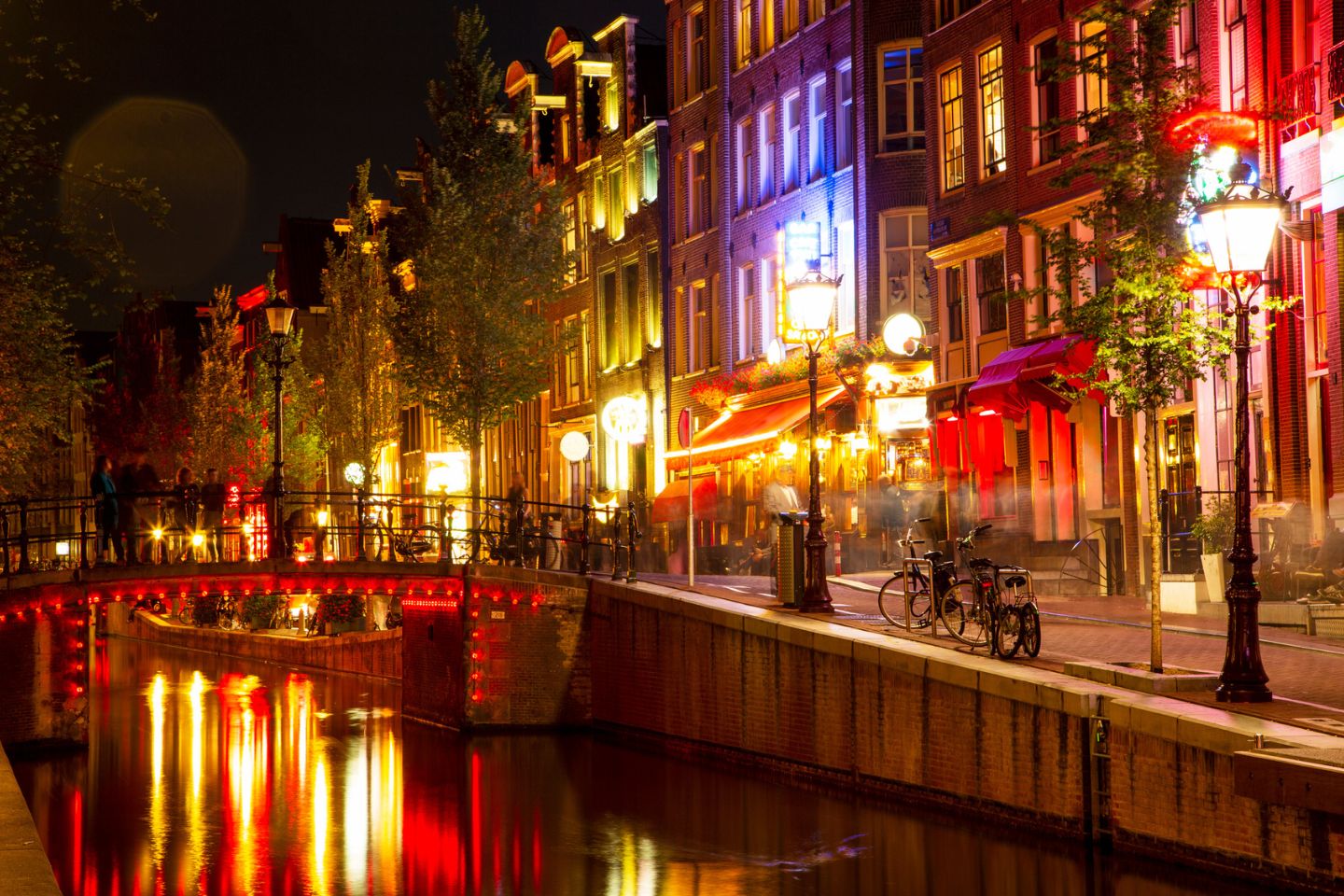 Red Light District in Amsterdam