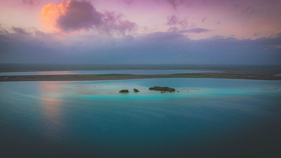 Bacalar Lagoon, "Lagoon Of Seven Colors" in Mexico