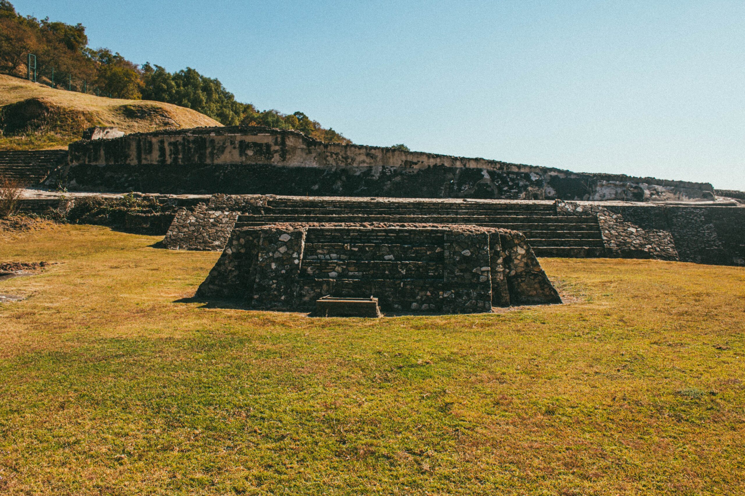 mexican pyramid tourist