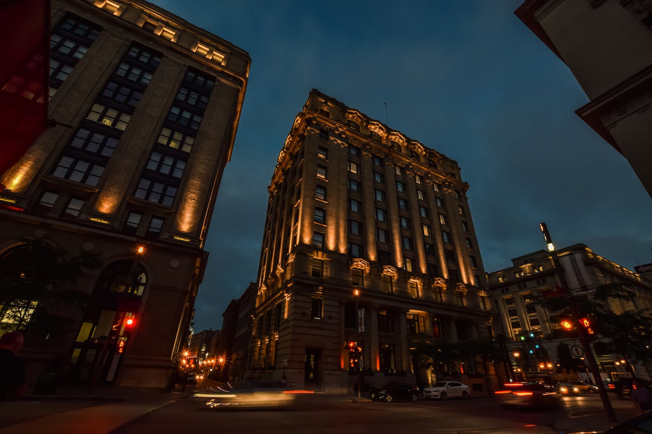 Buildings in Old Montreal 