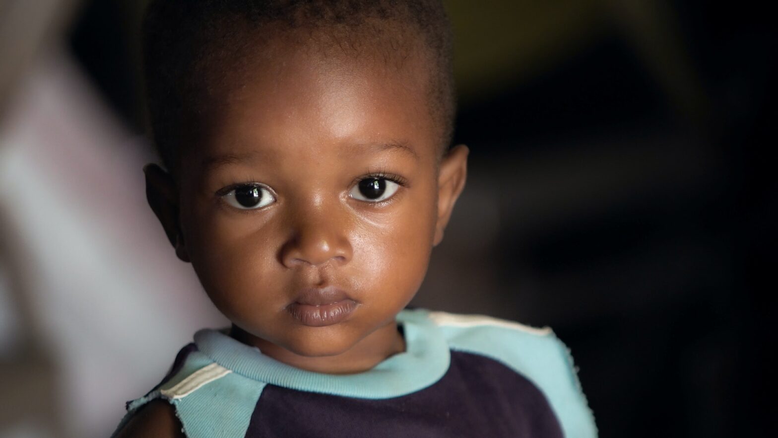 A beautiful black boy.