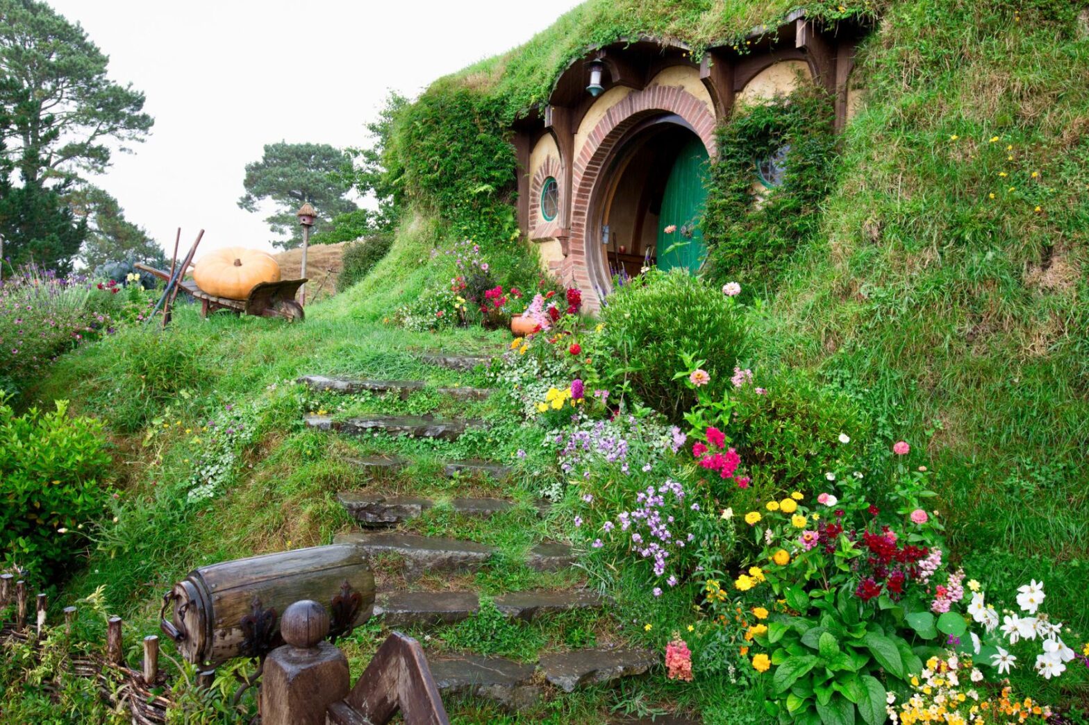 Hobbit Hole residence in New Zealand