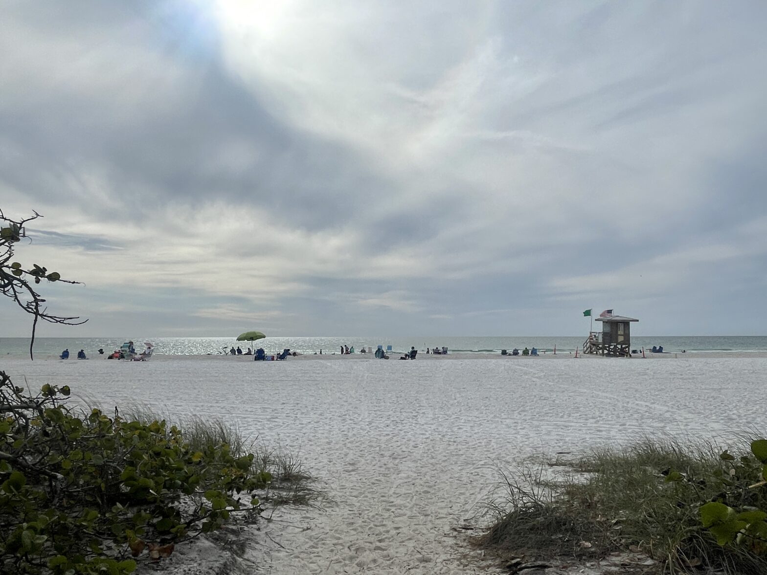 Lido Beach in Sarasota, Florida.