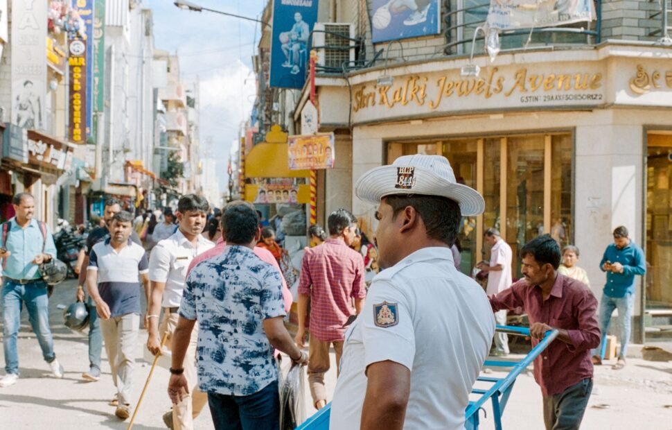 Street scenes in Bangalore, India