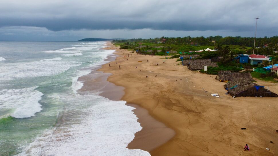 sea and sky during monsoon season