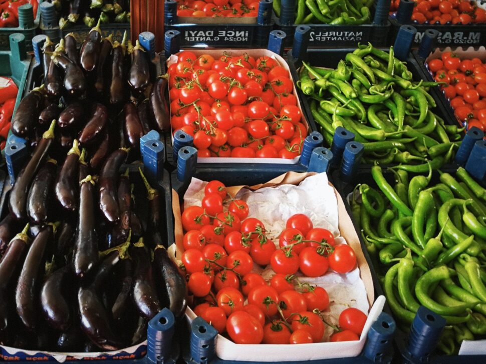 vegetables at marketplace