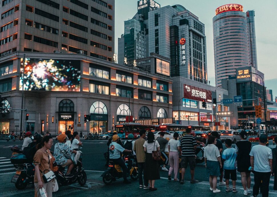 Traffic in Hong Kong