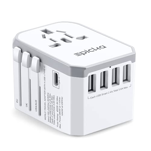 EPICKA Universal Travel Power Adapter