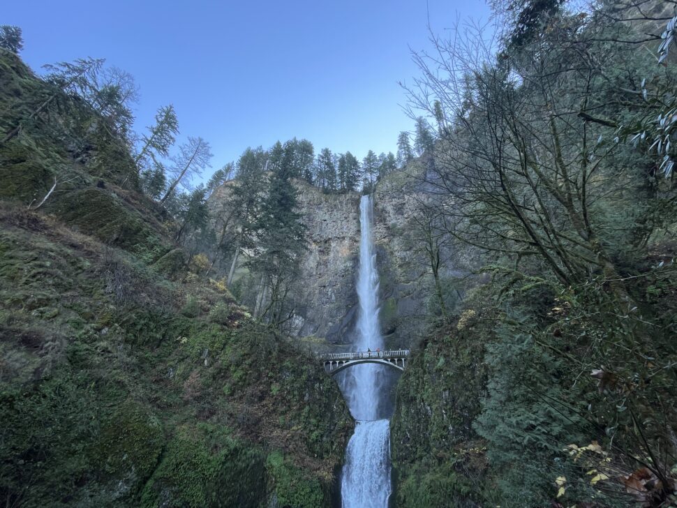 Multnomah Falls in Oregon 