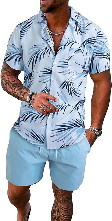 SOLY HUX Men's 2-Piece Shorts Set