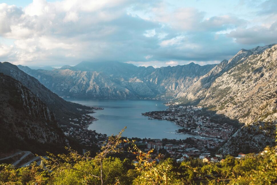 View of Lake and Mountains