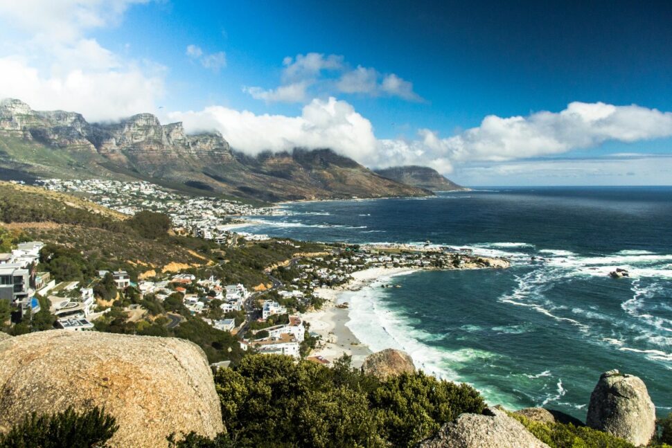 beach coast in Cape Town, South Africa