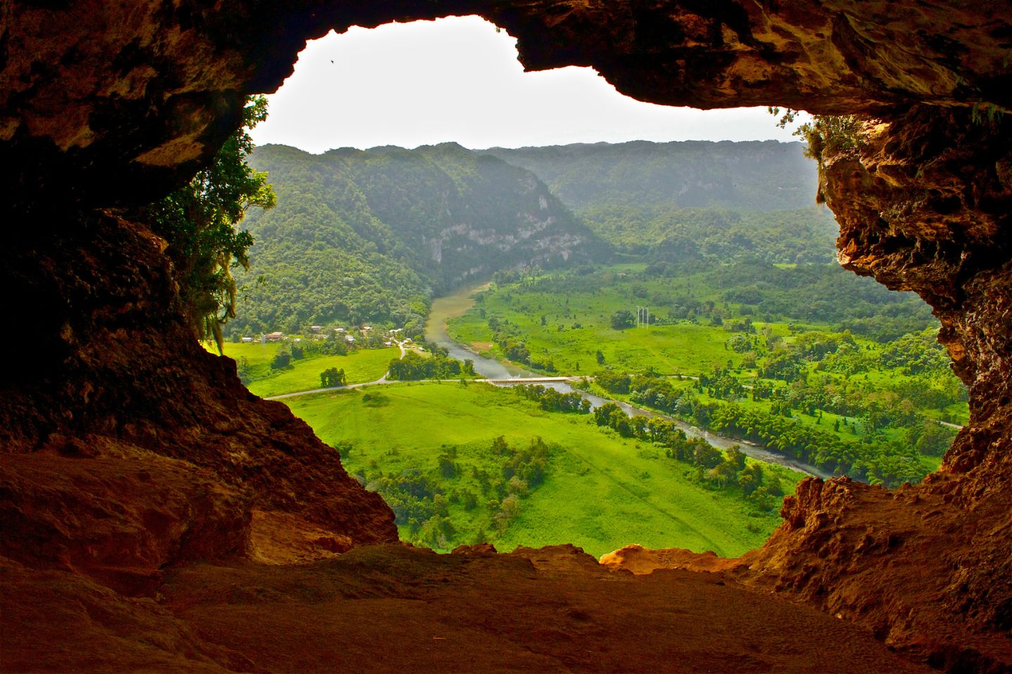 view from Cueva La Ventana in Puerto Rico