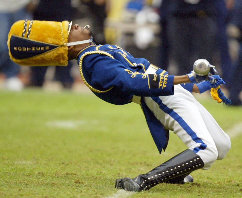 band member at the Bayou Classic