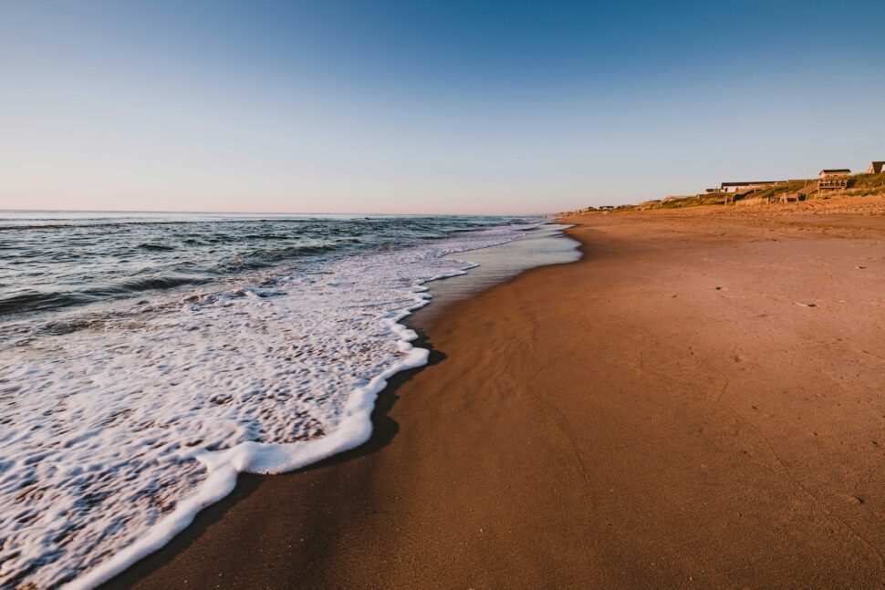 The shore in Outer Banks, North Carolina