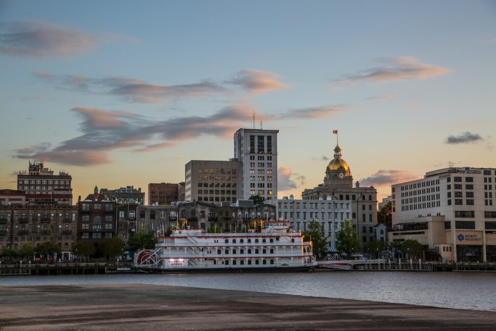 Savannah, Georgia skyline