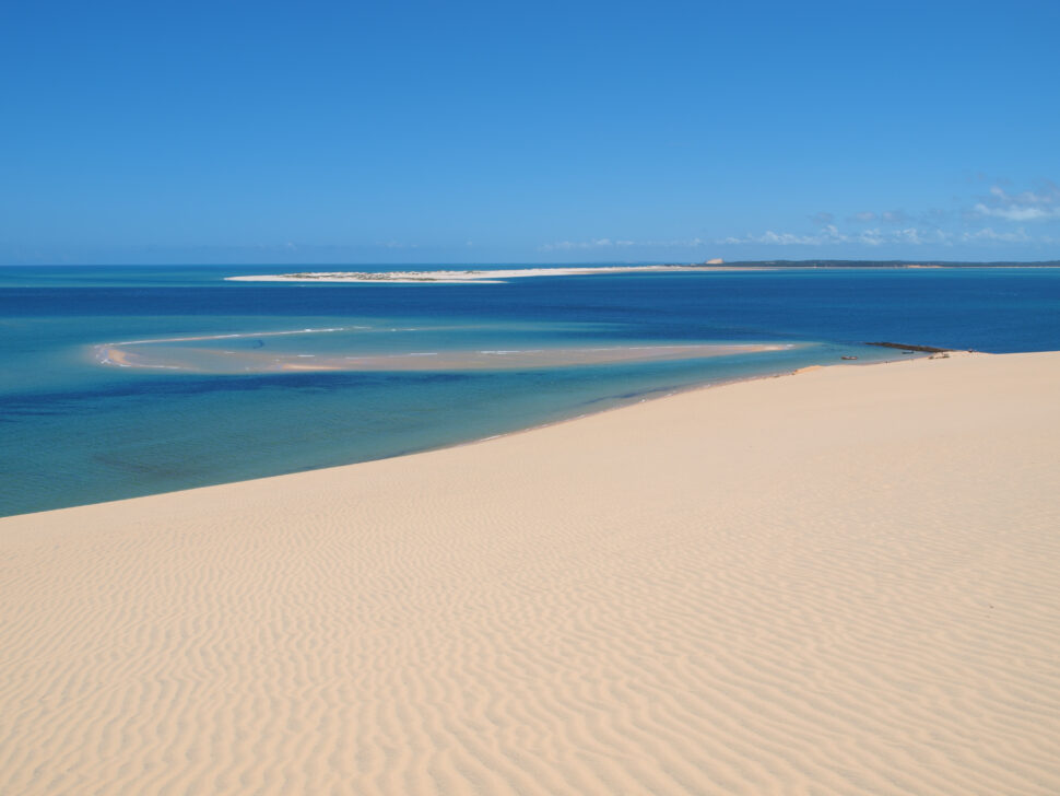 Island on the Bazaruto Archipelago near Vilankulo Mozambique 
