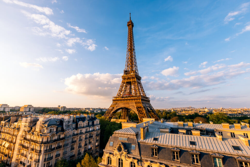 best places to visit in europe Pictured: the Eiffel Tower in Paris