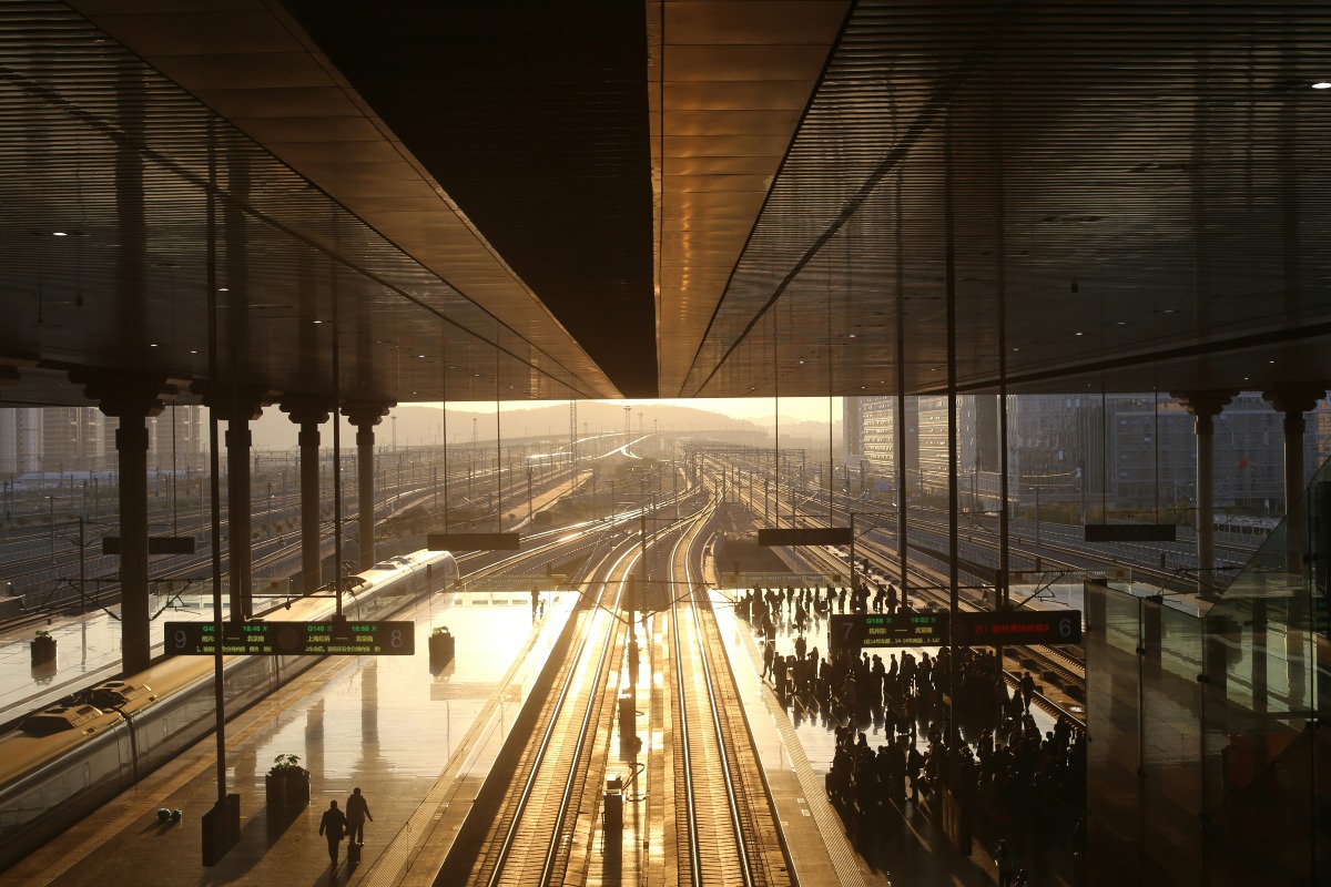 Nanjingnan Railway Station, Nanjing, China