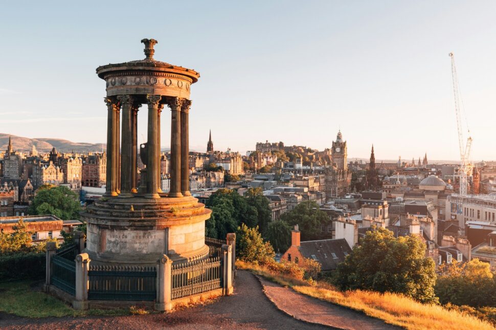 best places to visit in europe Pictured: Edinburgh