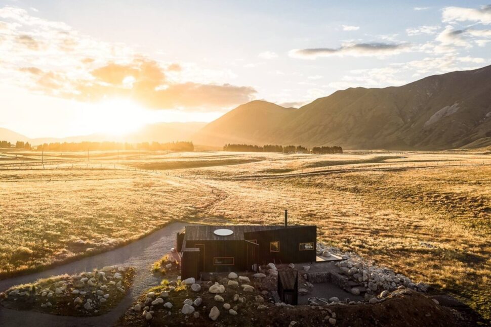 Skylark Cabin is an architecturally-inspired accommodation