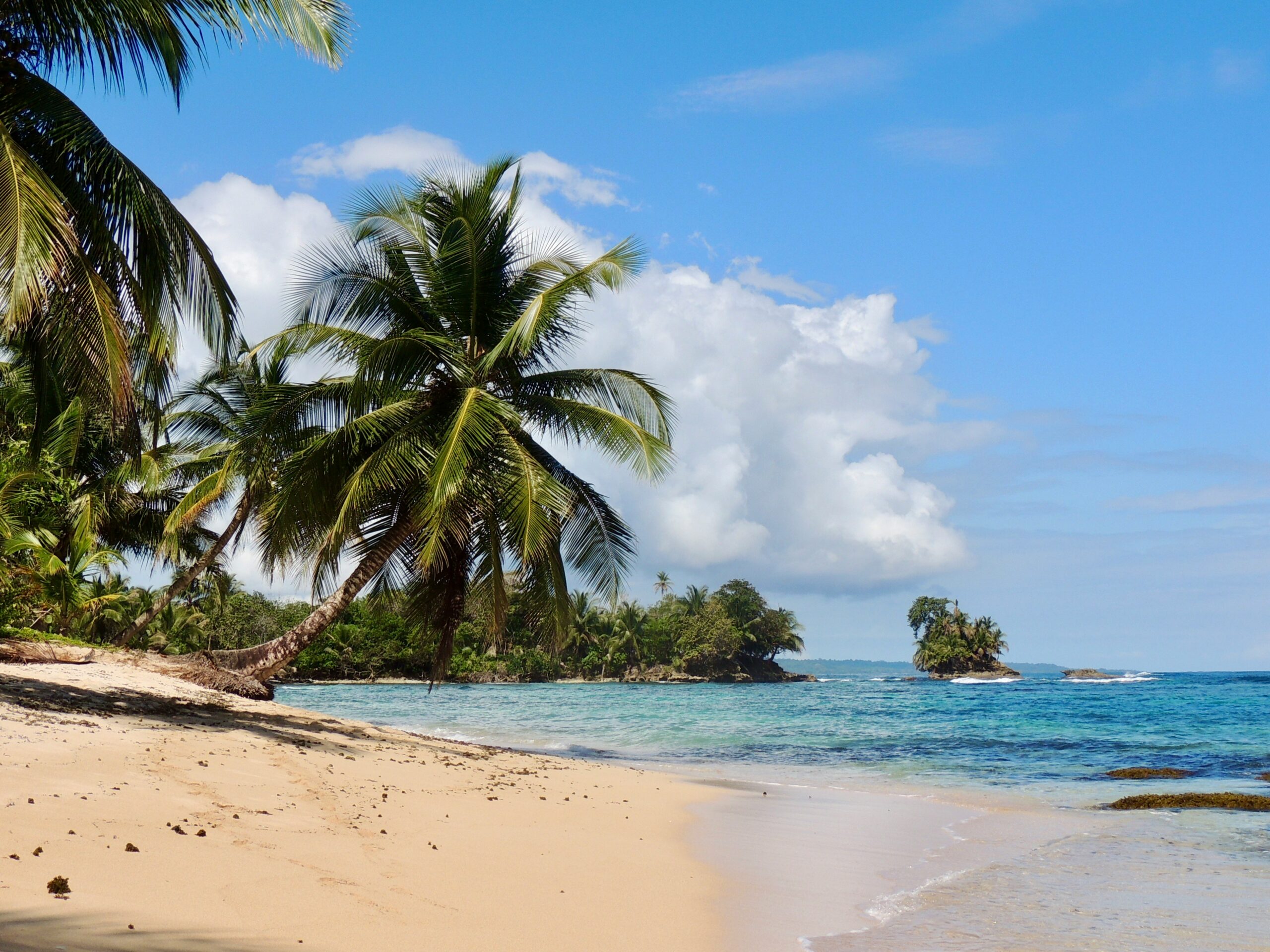 The white sand beaches of Panama are a great reason to visit during the dry season.
Pictured: Panama beach