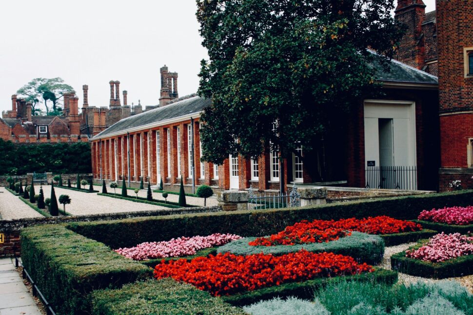 Bridgerton Filming Destinations pictured: Hampton Court Palace