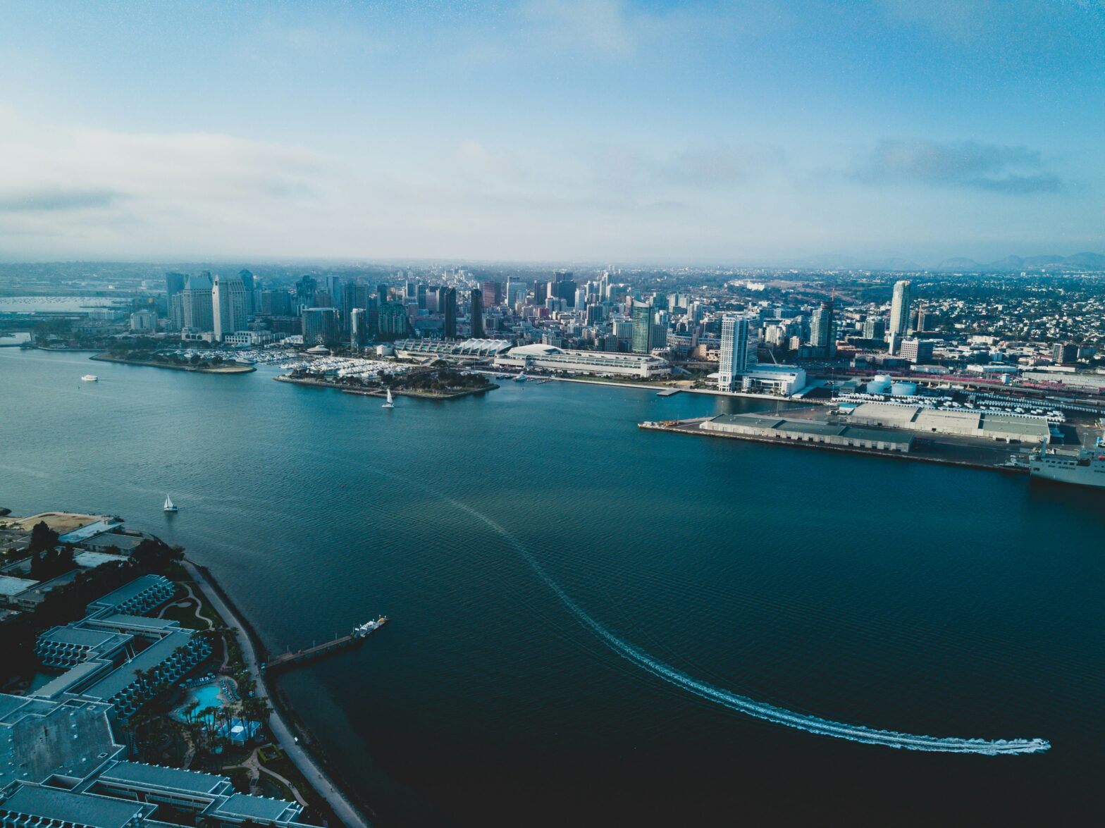 is san diego safe? Pictured: the cityscape of San Diego