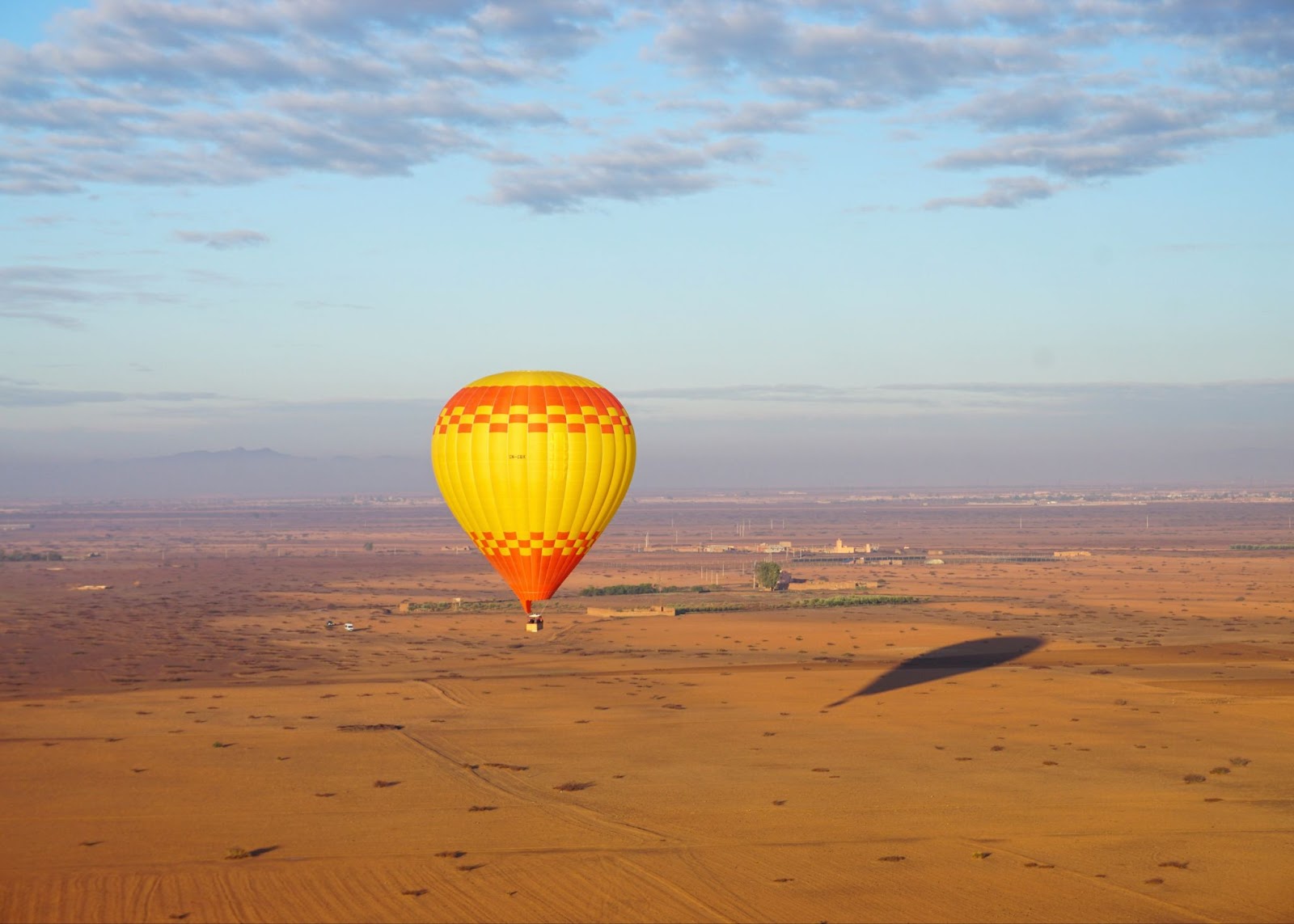 These outdoor adventures are great in September. 
pictured: a hot air balloon in Morocco