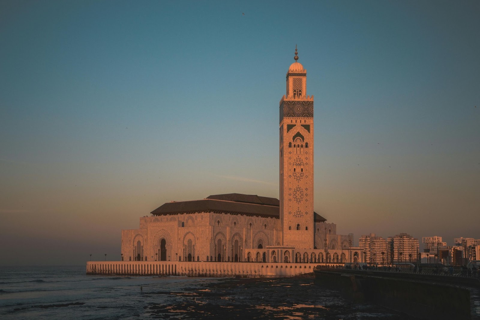 Casablanca is a great place to visit while in Morocco during September.
pictured: Casablanca