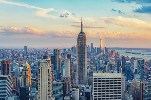 best restaurant in the world 
Pictured: Buildings in Manhattan, New York