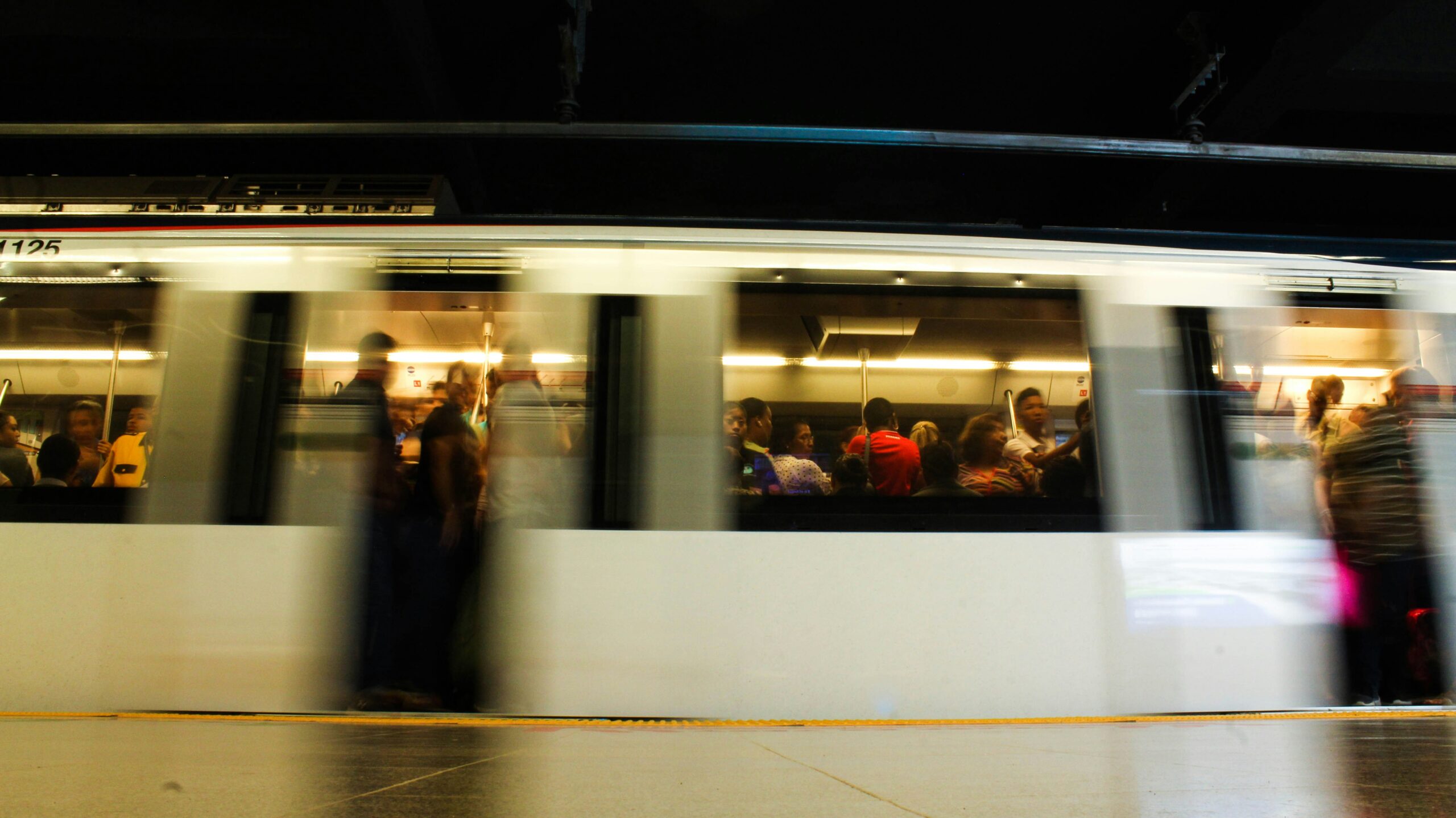 The nightlife in Panama is popular. 
Pictured: public transport in Panama