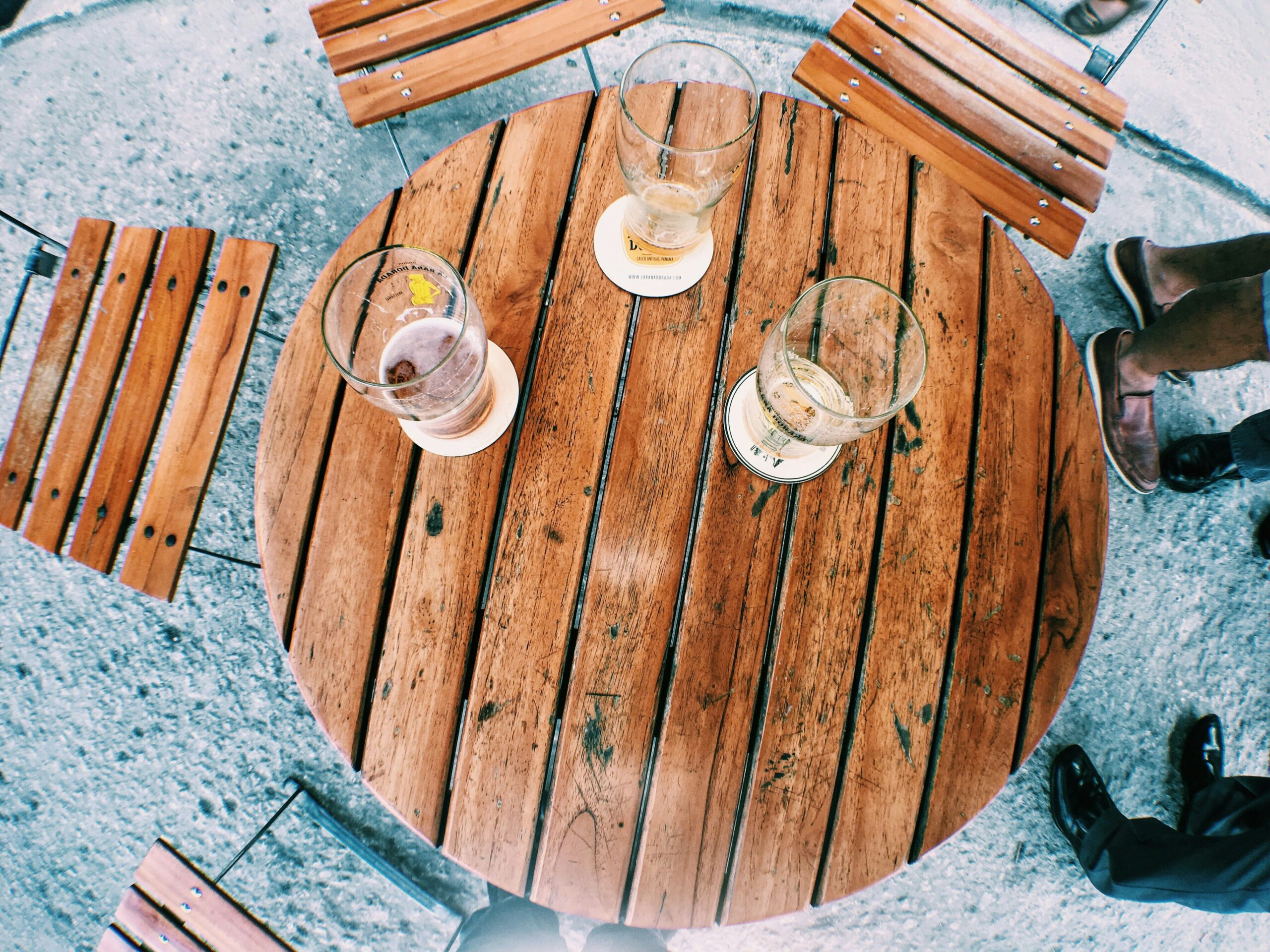 The spirits are some of the most popular features of the Panama.
Pictured: table in Panama