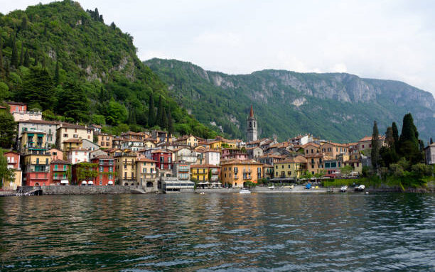 Pictured: Town and Lake Mondsee