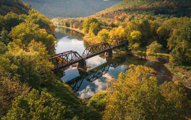 where was the mayor of Kingstown filmed Pictured: Ramsey Bridge , Pennsylvania