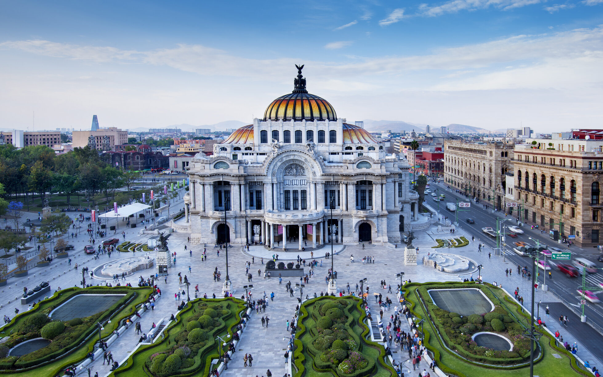 college graduation trip ideas Pictured: Palace of Fine Arts (Palacio de Bellas Artes), Mexico