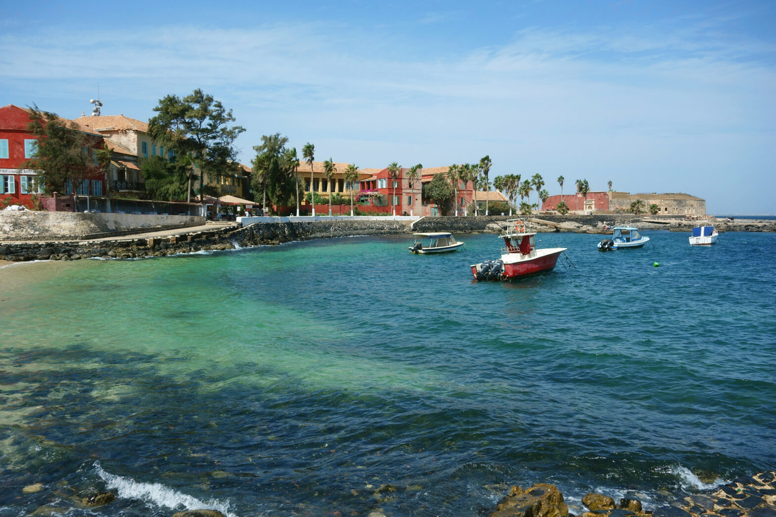 Ile de Goree Island, one of the earliest European settlements in Western Africa, Dakar, SenegalIle de Goree Island, one of the earliest European settlements in Western Africa, Dakar, Senegal